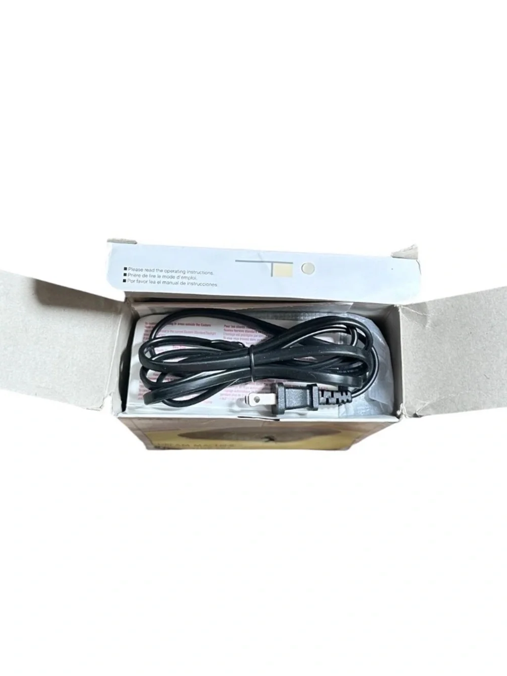Sony Dream Machine Clock Radio - White with Yellow Label